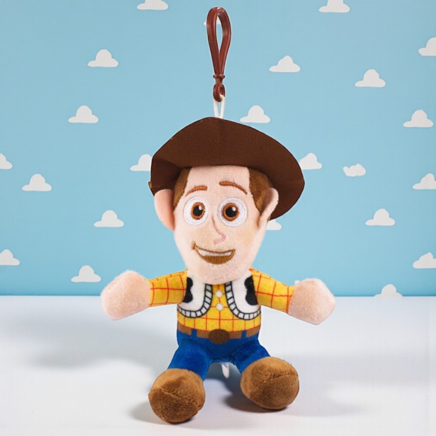 Chaveiro Woody de Pelúcia Toy Story 16cm Disney Original 1 unidade