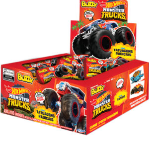 Chiclete Hot Wheels Tutti Frutti C 90 Buzzy
