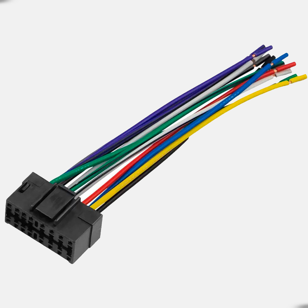 Chicote de Ligação para Som Automotivo Sony Jvc Aiwa