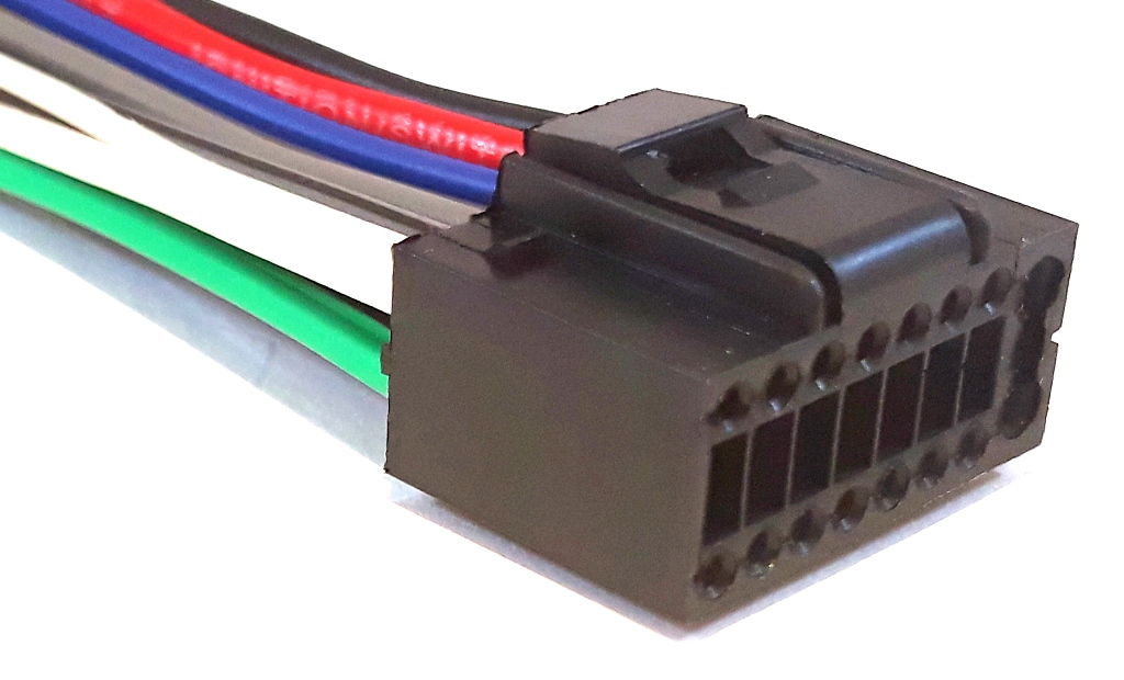 Chicote Rádio Kenwood E Pioneer Conector Compatíveis Som Automotivo