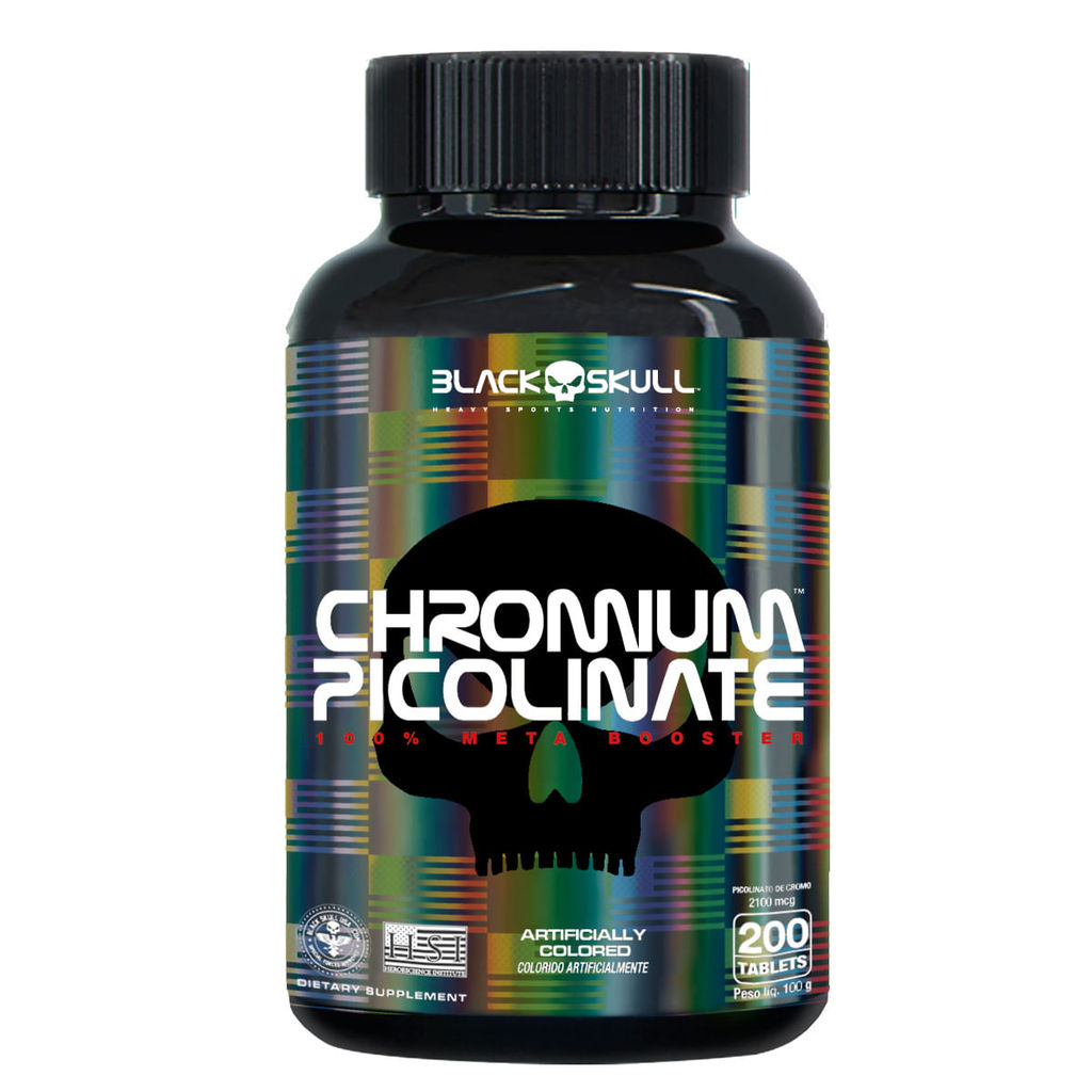 Chromium Picolinate 200 Tabletes Black Skull — Informática