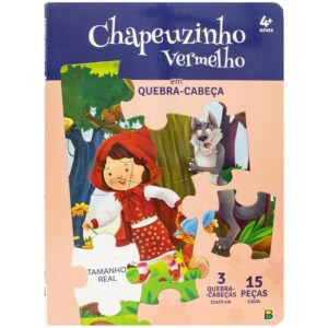 Clássicos em Quebra-Cabeças Chapeuzinho Vermelho — Brinquedos