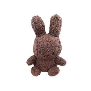 Coelho de Pelúcia Marrom Boca Fechada 29cm 1 unidade Rizzo