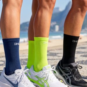 Combo 3 Meias Esporte Academia Fitness Spinning Kit 3 Meias Academia