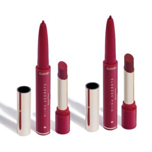 Combo Duo Perfect Match Niina Secrets: Batom Rosa 1,65g Batom Marrom