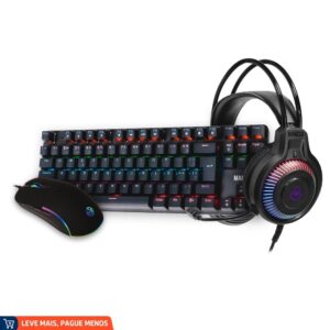Combo Gamer Mancer, 3×1 ,Headset Mancer Twilight S Mouse Gamer Tgt