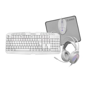 Combo Gamer Mancer Orc V2 4x1: Teclado ABNT2, Mouse 6400DPI