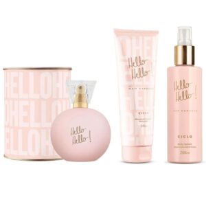 Combo Kit Hello Hello Nah Cardoso Perfume Deo Colonia 100ml Body