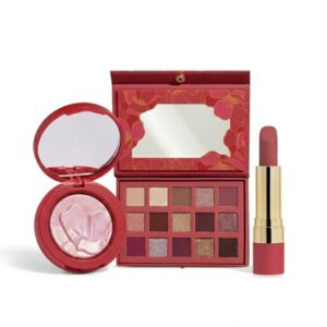 Combo Niina Secrets Soft Petals: Paleta de Sombras 10g Iluminador 3g