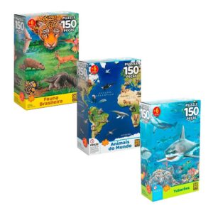 Combo Quebra-Cabeça 150 peças