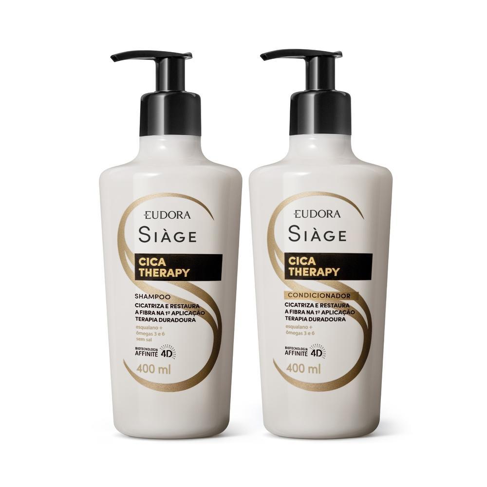 Combo Siàge Cica-Therapy: Shampoo 400ml Condicionador 400ml