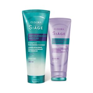 Combo Siàge Micelar: Shampoo Antioleosidade 250ml Condicionador 200ml