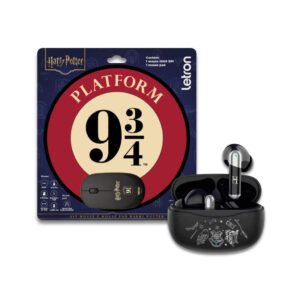 Comp Kit Harry Potter Letron Fones Bluetooth Mouse sem Fio