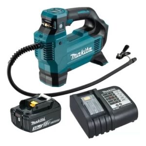 Compressor De Ar Dmp181z 18v Makita Com Bateria E Carregador