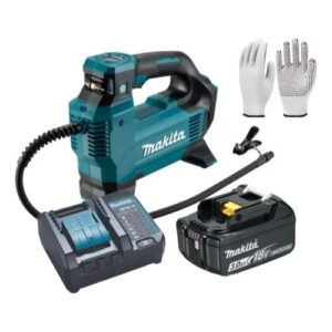 Compressor de Ar Makita 18V C Bateria Carregador e Luva