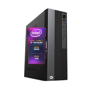 Computador 2Eletro Slim Intel Core i7, 16GB RAM, SSD 1TB, Hdmi