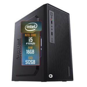 Computador 2Eletro Top Intel Core i5, 16GB RAM, SSD 512GB, Hdmi