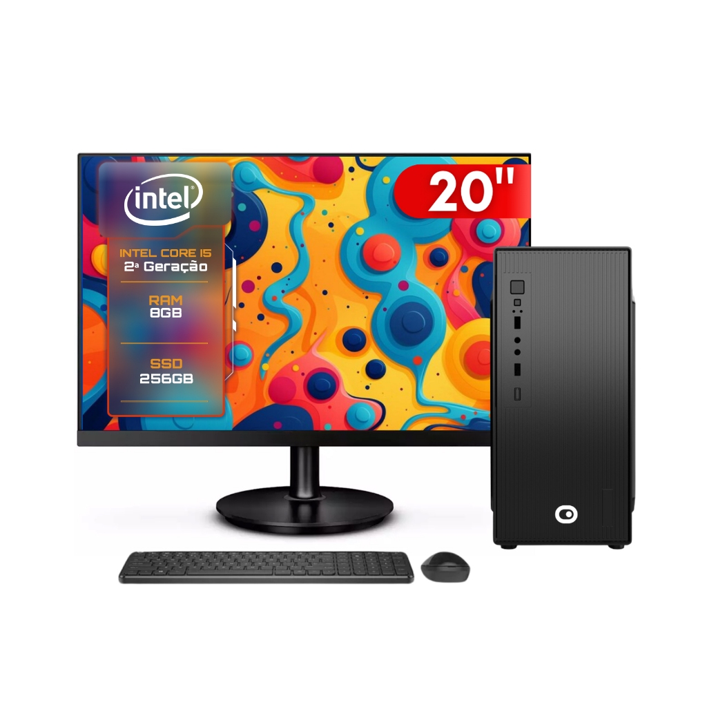 Computador Completo 2Eletro Fast Intel Core i5, 8GB, SSD 256GB — Informática