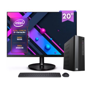 Computador Completo 2Eletro Slim Intel Core i5, 8GB RAM, 1TB, Bivolt