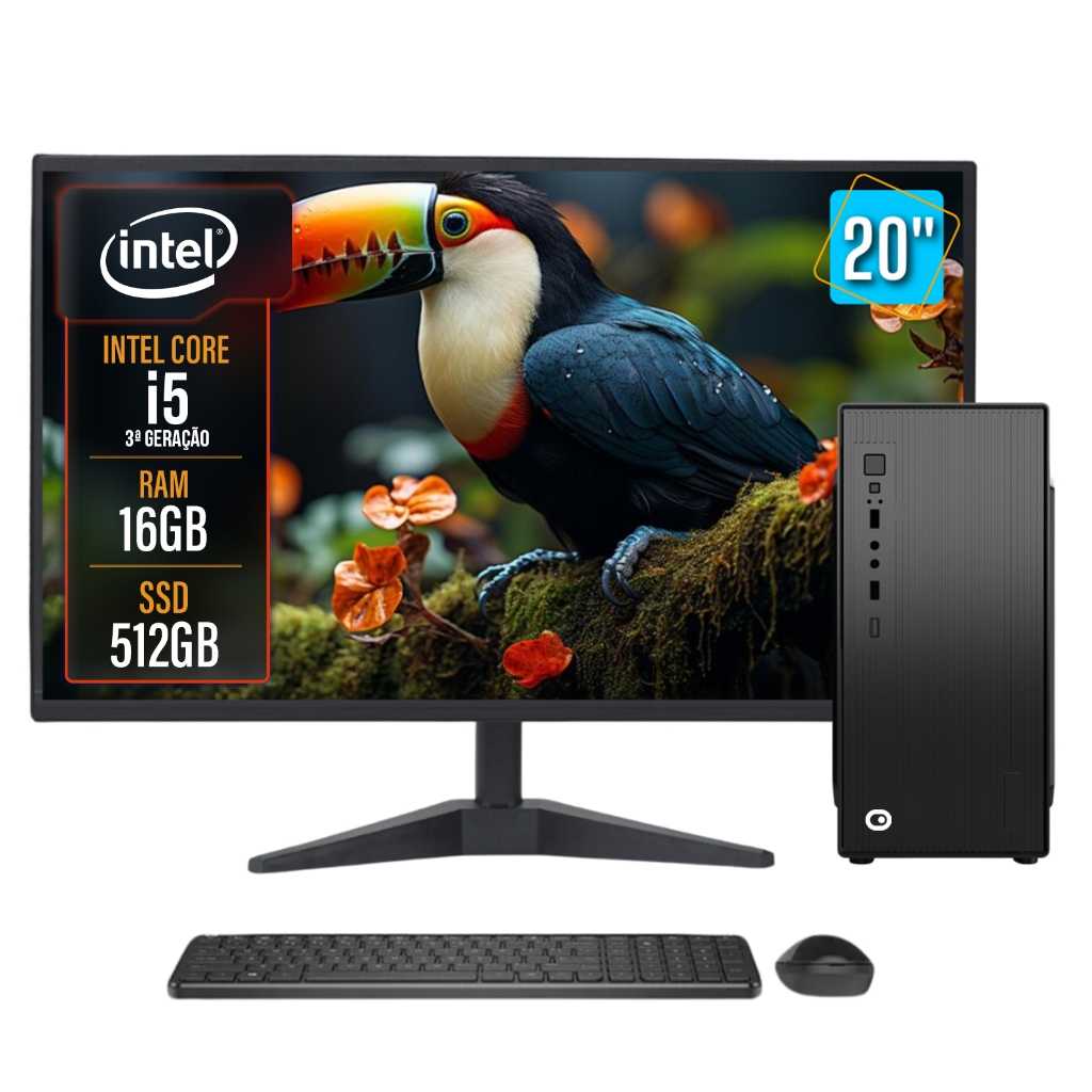 Computador Completo 2Eletro Speed Intel Core i5, 16GB RAM, SSD 512GB — Informática