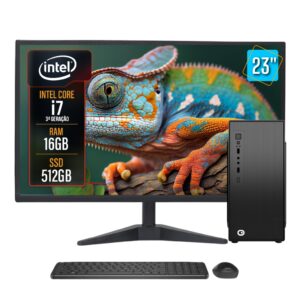 Computador Completo 2Eletro Speed Intel Core i7, 16GB RAM, SSD 512GB