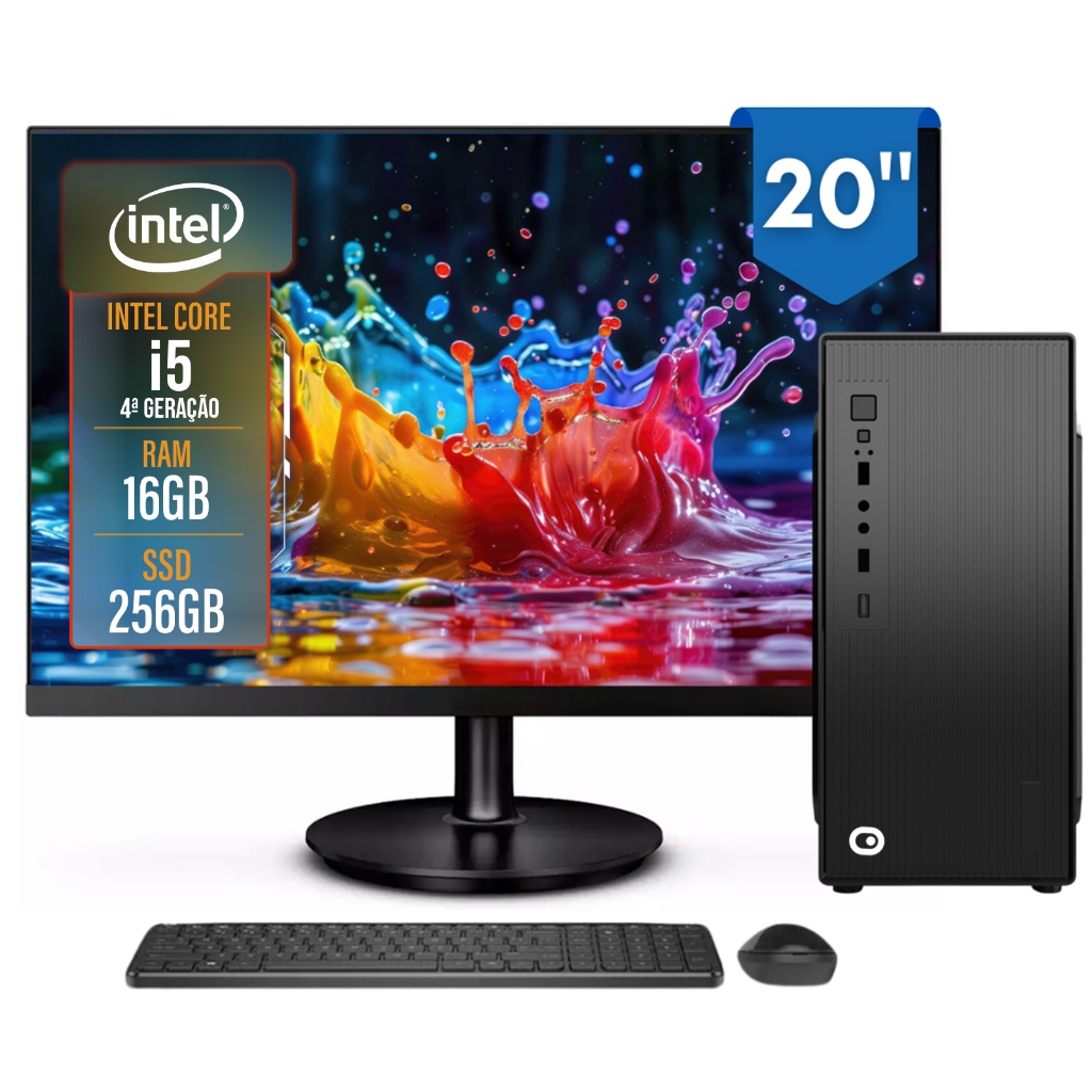Computador Completo 2Eletro Top Intel Core i5, 16GB RAM,256GB
