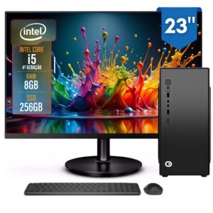 Computador Completo 2Eletro Top Intel Core i5, 8GB RAM, SSD 256GB