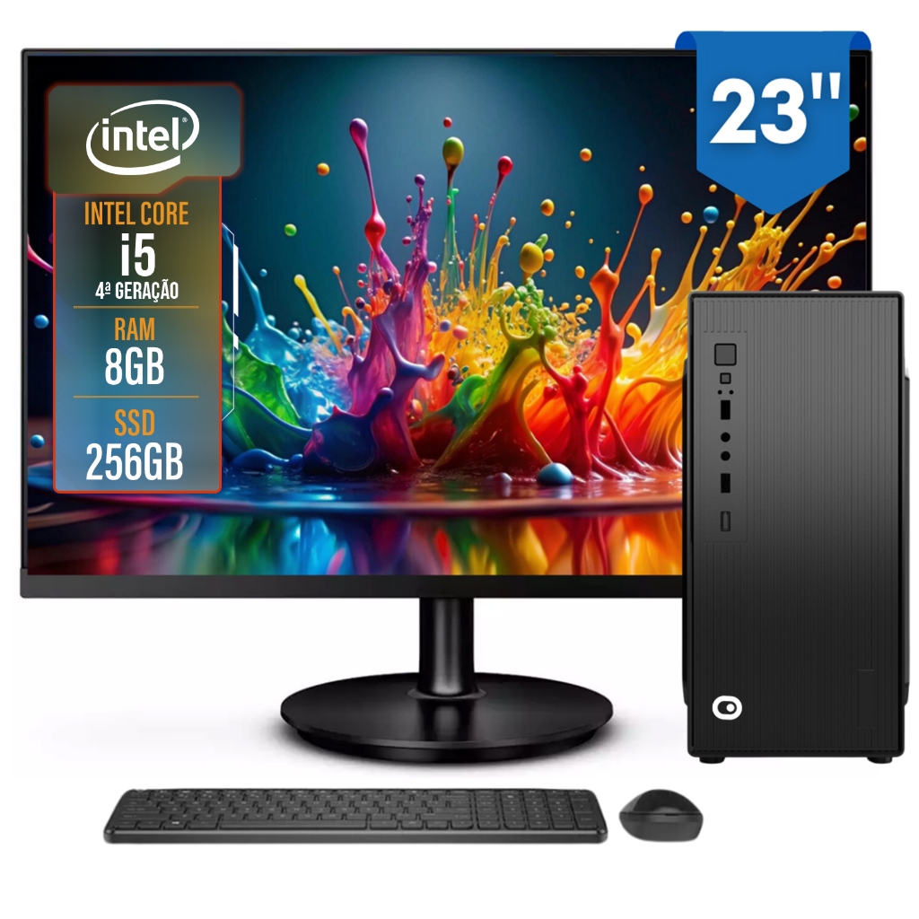 Computador Completo 2Eletro Top Intel Core i5, 8GB RAM, SSD 256GB — Informática