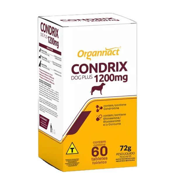 Condrix Dog Tabs 1200Mg 60 Tabletes Orga Condro Glicosamina — Informática