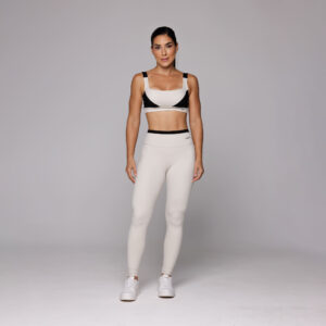 Conjunto Academia Fitness Feminino Top Recorte e Calça Legging Cós