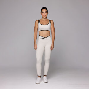 Conjunto Academia Kate Fitness Feminino Top Alta Sustentação e Calça