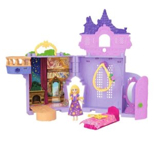 Conjunto Boneca Princesa Rapunzel Disney Castelo Mattel