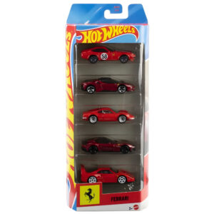 Conjunto de Carrinhos Hot Wheels Ferrari 1:64 Mattel