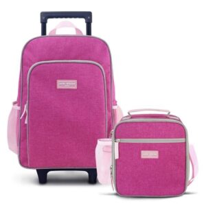 Conjunto de Mochila com Rodinhas Junior e Lancheira Térmica c 2