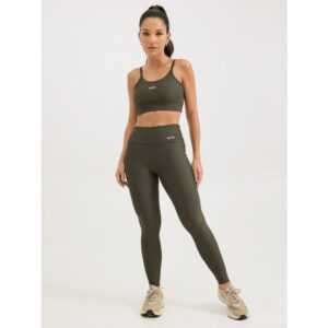 Conjunto Fitness Feminino Academia Legging e Top Alça Digital Arm