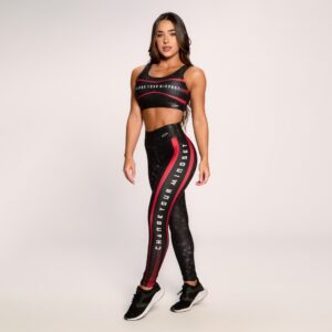 Conjunto Fitness Suplex Estampado Academia Feminino Top E Calça