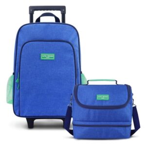 Conjunto Mochila com Rodinhas Junior e Lancheira Térmica Jacki Design — Bolsas e Mochilas