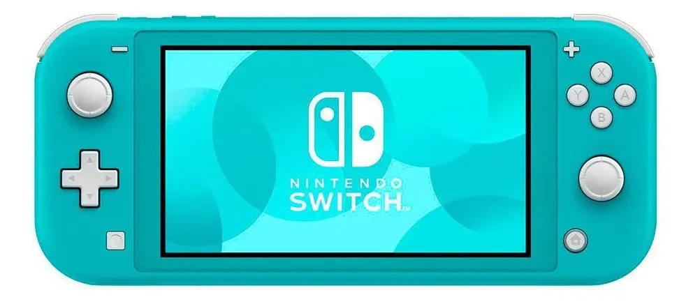 Console Nintendo Switch Lite 32gb Azul Turquesa Standard Tela 5,5'' — Games