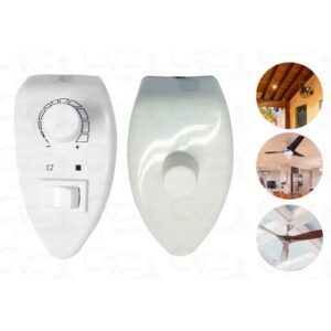 Controle De Velocidade Com Ou Sem Chave Rotativo Para Ventilador