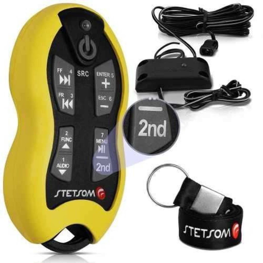 Controle Longa Distancia Stetsom Sx2 16 Funções 500m Amarelo para