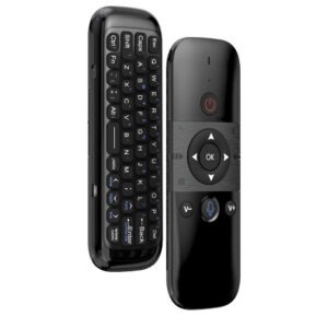 Controle Remoto Sem Fio Wechip W1 2.4g Air Mouse Teclado