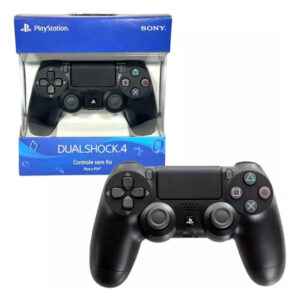 Controle Sem Fio Playstation Dualshock 4 Preto Ps4 Unica