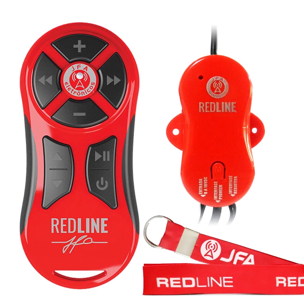 Controle Som Automotivo 1200 Metros Longa Distância Redline WR