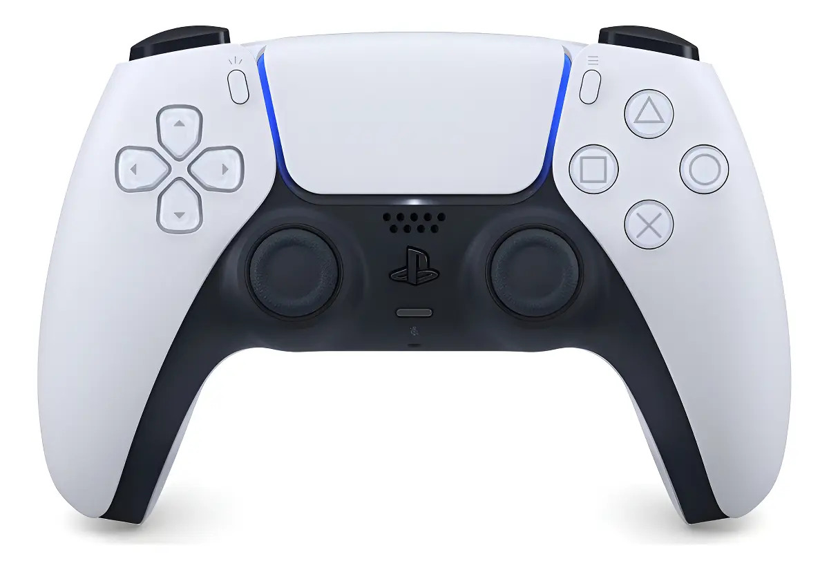 Controle Sony Dualsense Sem Fio White Ps5 — Games