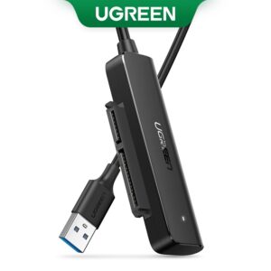Conversor USB Ugreen Sata 3.0 Para Adaptador Disco Rígido Externo De