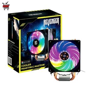 Cooler para Processador Fan Duplo 2100 Rpm RGB Tdp 120W Cooler Cpu
