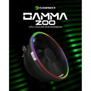 Cooler Para Processador Rgb Gamemax Gamma 200