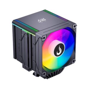 Cooler para Processador Rise Mode Temp 8 Black Argb Amd Intel 120mm