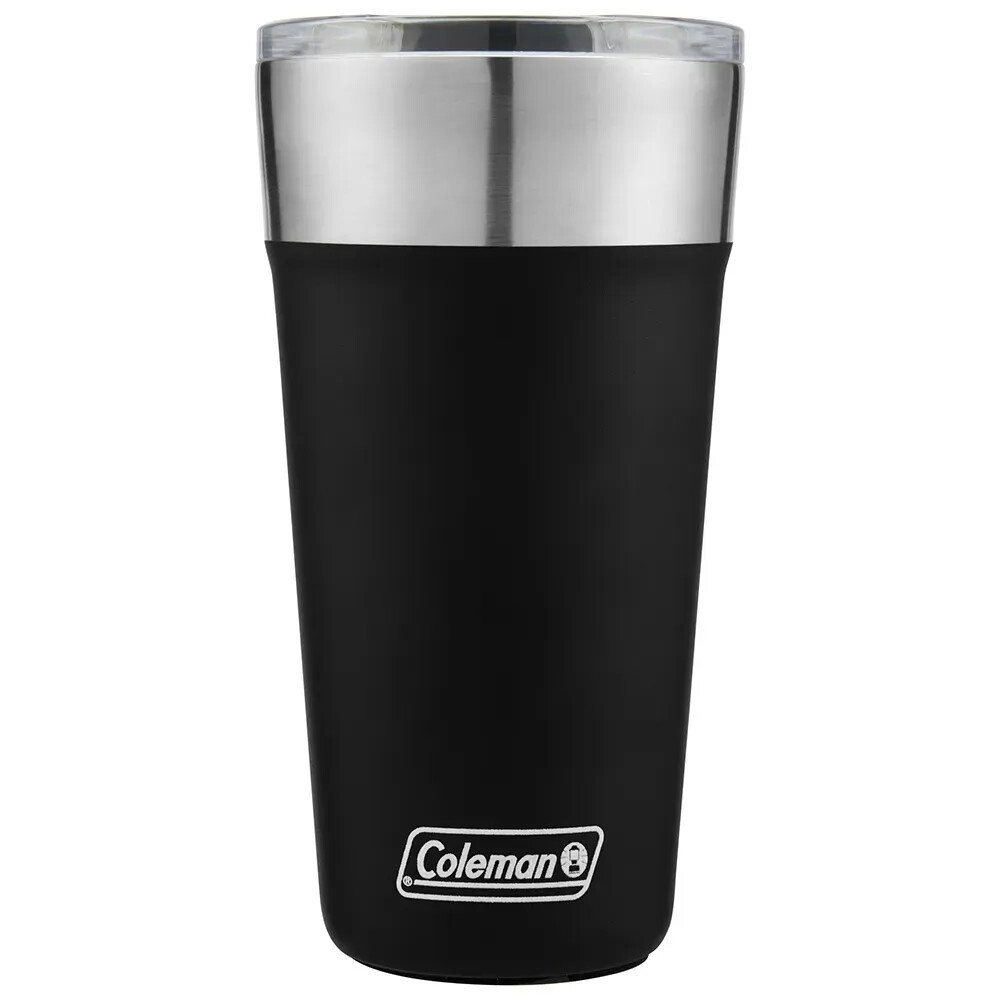 Copo Térmico com Tampa 600ml Preto Coleman — Cozinha e Utensílios
