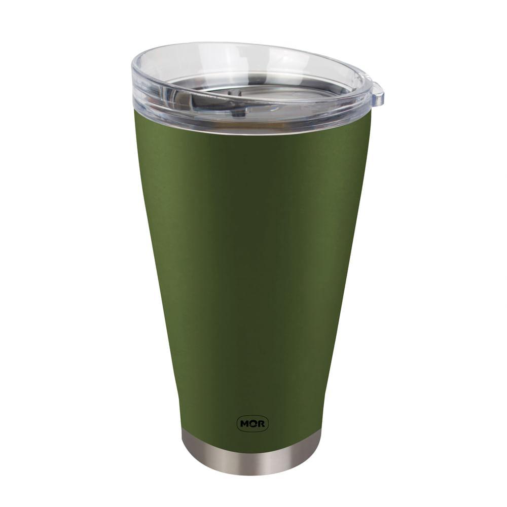 Copo Térmico de Cerveja Verde 700ml — Cozinha e Utensílios